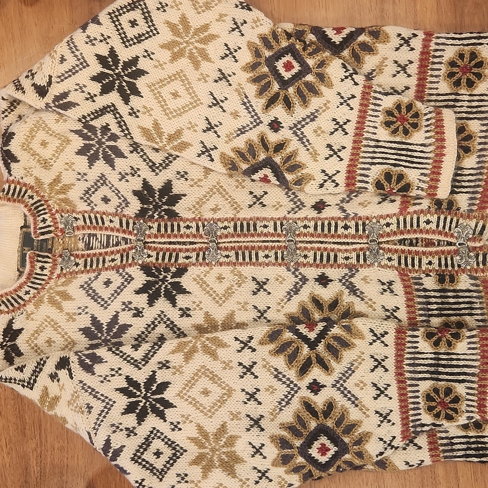 Dale of Norway Multicolor Knit Cardigan